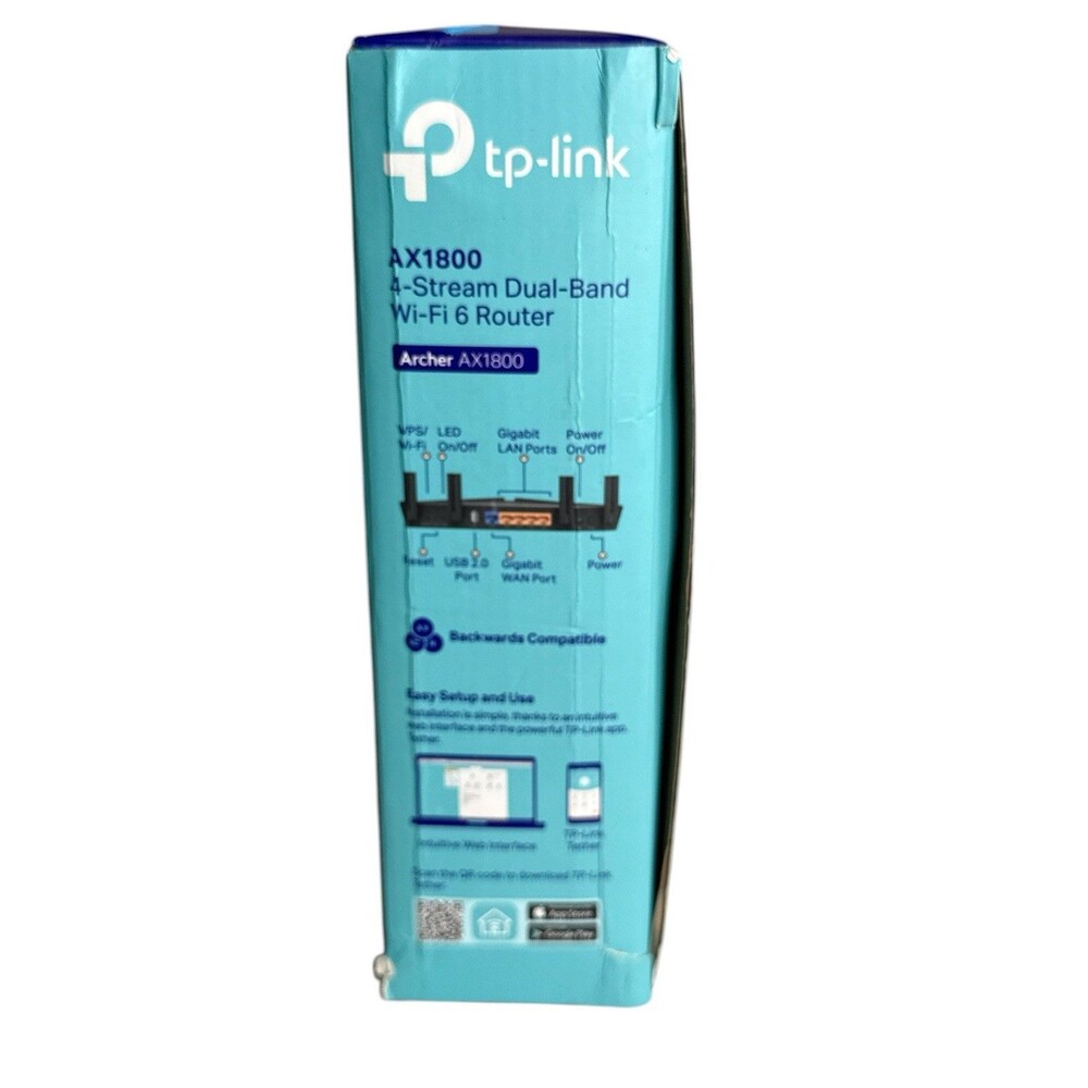 TP-LINK Archer AX1800 1201Mbps 4 Port 574Mbps Wireless Router (AX1800 ) - Picture 4 of 5